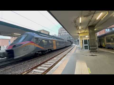 RV 2131 Torino Porta Nuova Genova Brignole in arrivo alla stazione di Genova Piazza Principe