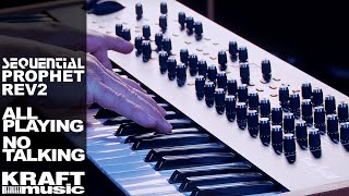 Video thumbnail for Sequential Prophet REV2 - All Playing, No Talking! by Kraft Music