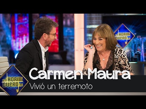 Carmen Maura relata como vivió un terremoto en Chile - El Hormiguero 3.0