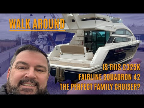 Is this £325k Fairline Squadron 42 the perfect family Cruiser?