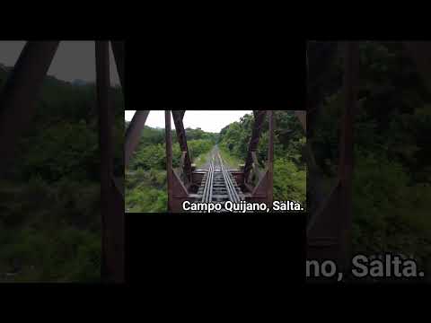 Río Rosario. Antiguo recorrido Tren de las Nubes. Salta