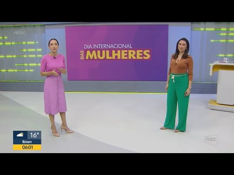 [HD] Escalada “Bom Dia Santa Catarina” com Eveline Poncio e Gabriela Bridi (08/03/23) NSC TV