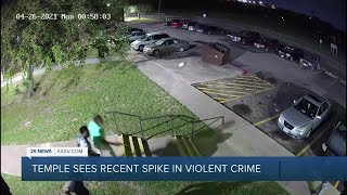 Temple asks for the community's help as violent crimes are on a slight increase