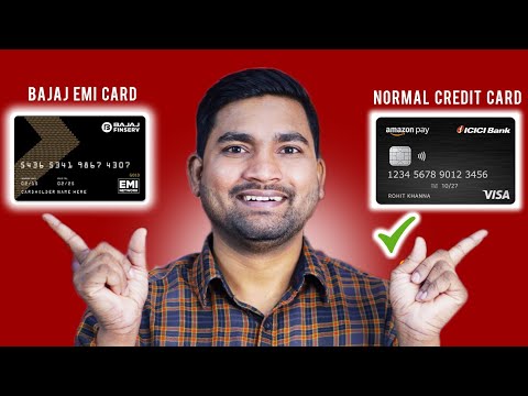 Bajaj EMI Card Vs Normal Credit Card 💳 | Comparison | Benifits | Charges| Hindi