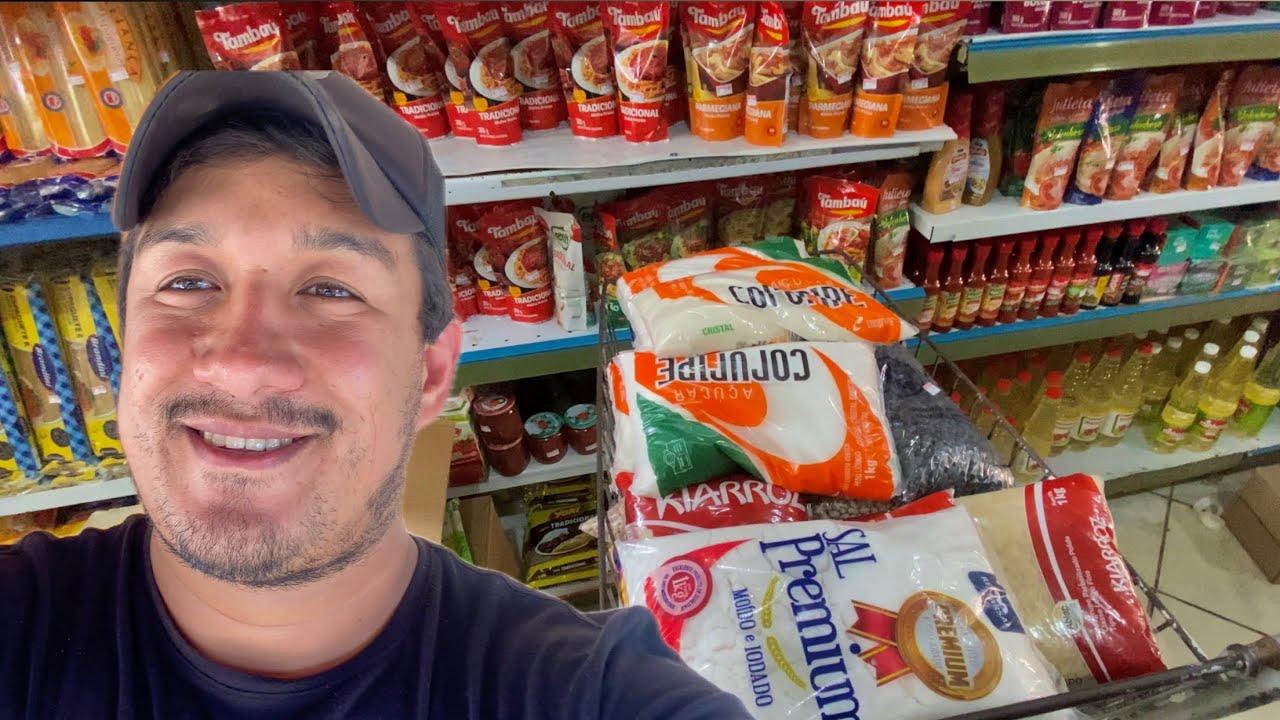 FAZENDO AS COMPRAS DE MERCADO!!!