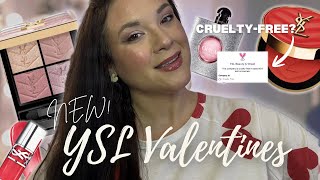 YSL Valentine’s Collection & GRWM: Catching up on YSL Releases & the Cruelty-Free Status! 🐰