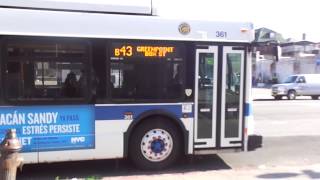 MTA NYCT B43 City Bus - June 2, 2013