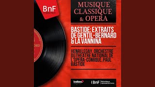 La vannina: Récit et cantabile de Carlo