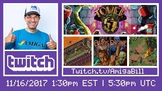 11/16/2017 - Commodore Amiga - Chaos Engine & Tower 57
