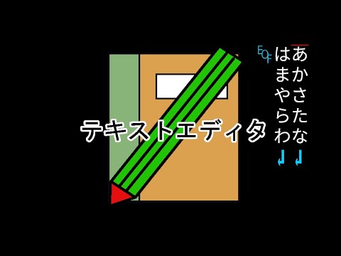テキストエディタ(縦書き・横書き)