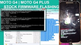 FLASH/UNBRICK MOTO G4 PLUS AND MOTO G4 | MOTO G4 PLUS FLASHING TUTORIAL