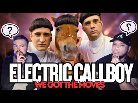 This Is the Most UNHINGED Music Video We’ve Ever Reacted To 🤯 | Electric Callboy – We Got The Moves