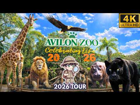 The LARGEST Zoo Near Manila! 🦁 AVILON ZOO 2026 Full Tour + Fun Facts [4K HDR]