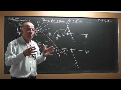 3/3 1637 Clasa 6 - Unghiuri adiacente Complementare Suplementare Bisectoare unghi Simetrie dreapta