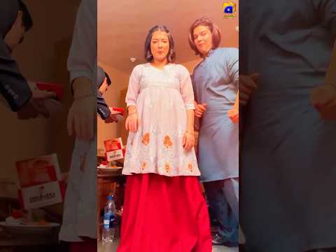 Kaffara Episode 53,54, last BTS 🔥 Ali Ansari and Laiba Khan ❤️#shortsfeed #aliansari #geotv #kaffara