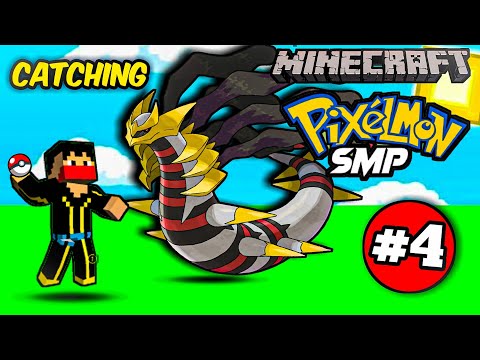 Catch the Legendary Giratina in Pixelmon SMP | Minecraft