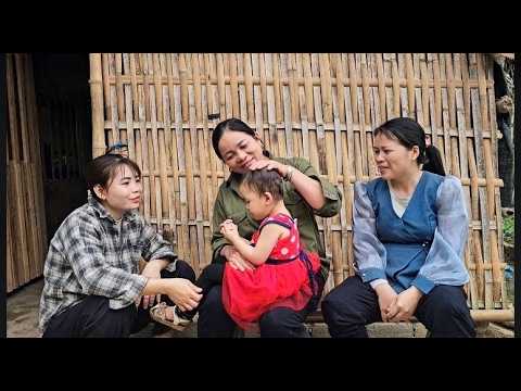 The girl brought her child to Yen Chi's house to stay overnight and get acquainted