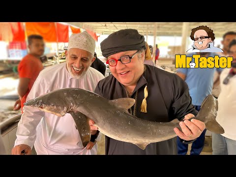 The Famous Omani dish with dried baby shark in Muscat, Oman