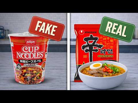 7 Fake Instant Ramens (And 4 That Are Actually Real)