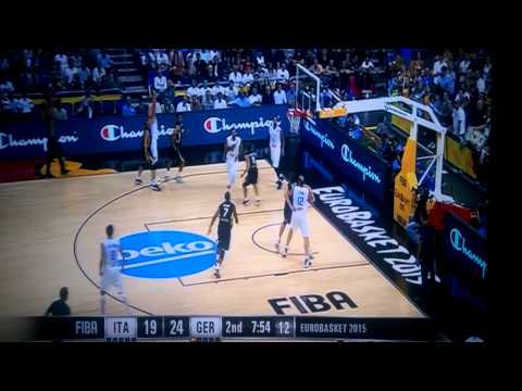 EUROBASKET İTALYA-ALMANYA MAÇ OZETİ