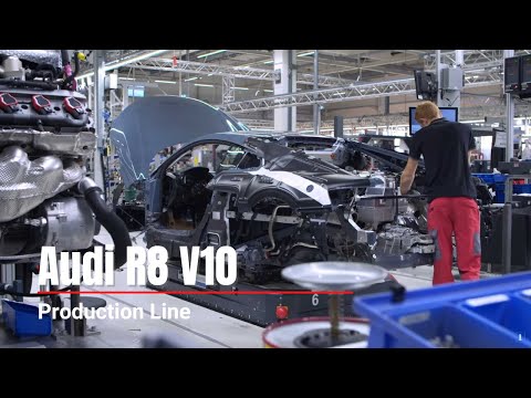 2020 Audi R8 V10 Performance Production Line | Audi Factory in Germany | How Audi Super car is Made