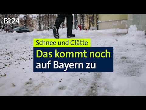 Schnee und Glätte: Das kommt noch auf Bayern zu | BR24