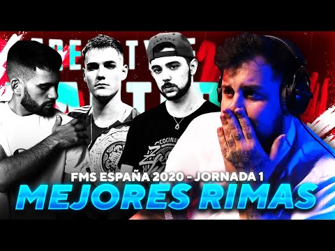 ¡PARA UN POCO MAN! | REACCION A LAS MEJORES RIMAS FMS ESPAÑA 2020 J1