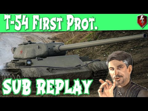 WOT Blitz T-54 Mod 1 3k dmg 4 kill Ace | World of Tanks Blitz