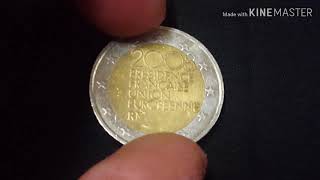 1• Parte de las monedas de 2€ conmemorativas de Francia