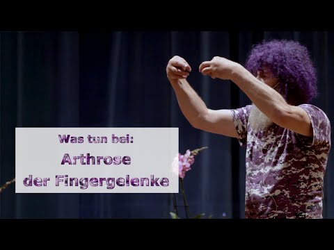 Robert Franz Vorträge: Arthrose in den Fingergelenken: Was würde Robert tun? Alles kurz und knapp!