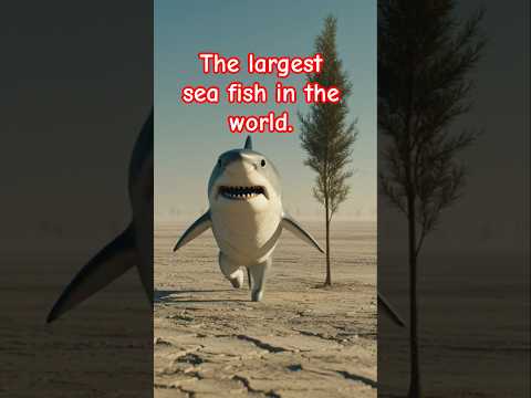 Tralala Tralelo: The largest sea fish in the world. #brainrot #facts #funny #aiart