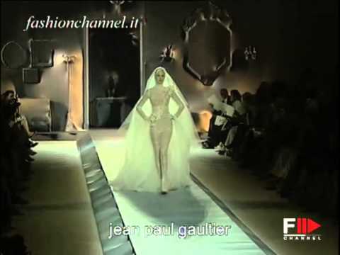 "Mariella Burani - J.P. Gaultier" Autumn Winter 2003 2004 Bridalwear by FashionChannel.mov