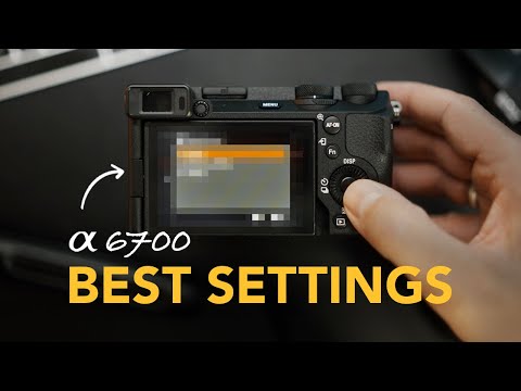 Sony A6700 Quick Setup (Diese Einstellungen solltest Du machen)