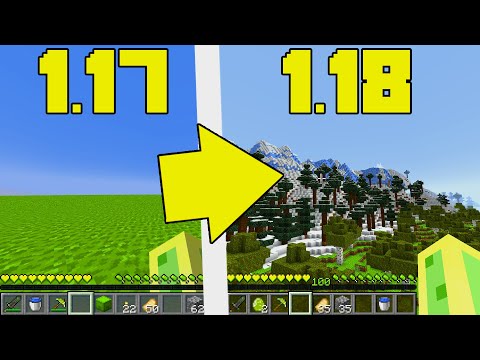 AGGIORNO IL MIO MONDO DI MINECRAFT ITA ALLA NUOVA 1.18!!