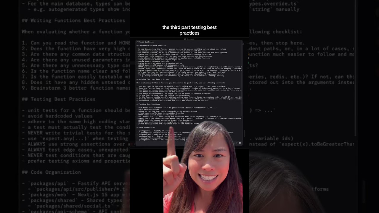 Steal my awesome AI coding rules! Tweak it to your codebase obviously