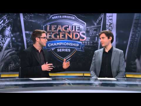 Analyst Desk - Gravity vs Enemy eSports - W1D1 NA LCS Summer 2015 - League of Legends