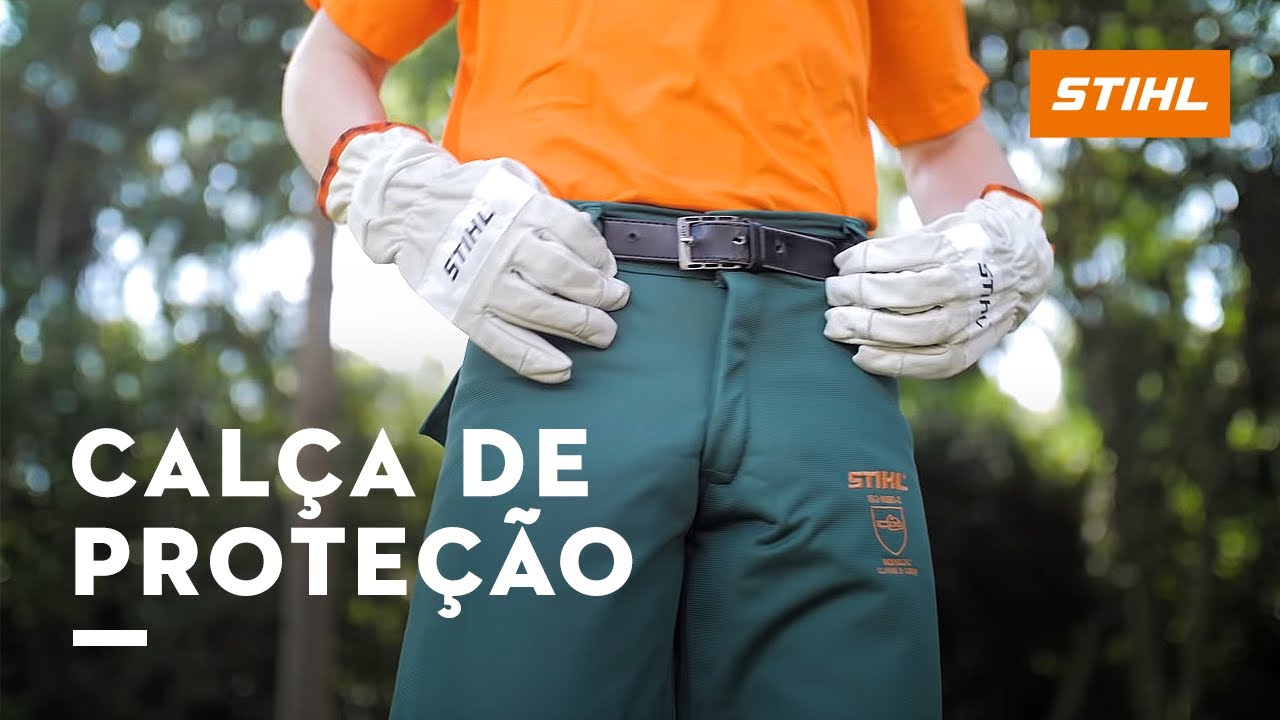 Como funciona uma CALÇA DE PROTEÇÃO para MOTOSSERRISTA?