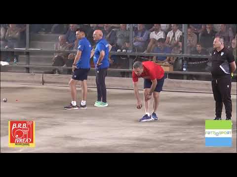 Bocce : Sintesi Gara  Semifinale BRB Ivrea - Marenese -  Final Four Campionato Italiano 2025