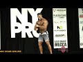 2019 IFBB NY PRO Men's Physique Prejudging Introductions