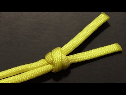 How To Tie A 2 Strand Matthew Walker Knot With Paracord