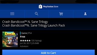 Crash Bandicoot N. Sane Trilogy Free Theme and Avatars! (US Only!) [PS4]