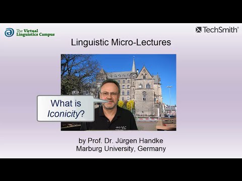 SEM_016 - Linguistic Micro-Lectures: Iconicity