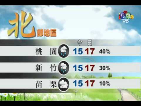 2013.02.08 華視午間氣象 謝安安主播