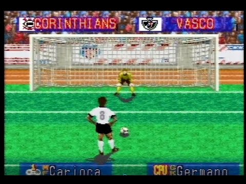 Pênaltis no Futebol Brasileiro 96 SNES - Corinthians x Vasco