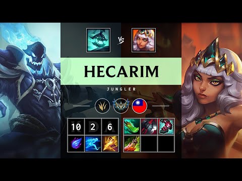Hecarim Jungle vs Qiyana - TW Challenger Patch 25.18