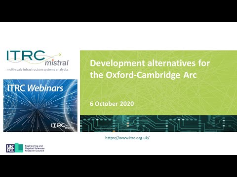 ITRC Webinar 2 -  OxCam Arc