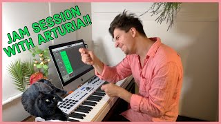 Video thumbnail for Quick Unboxing & 1st Impressions of Arturia KeyLab 88 MK II + JAM SESSION!!! by Chillseshmusic