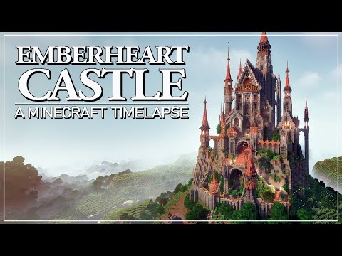 Emberheart Castle - A Minecraft Timelapse |  Collab w.  @MichaelGhelfiStudios