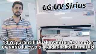 Soğutma modunda UV temizlik, sadece LG'de var “LG UV Sirius, Artcool v