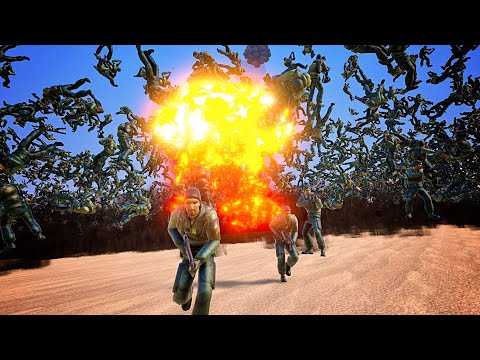 10,000 Taliban Troops Vs American Soldiers | Who will win? | Ultimate Epic Battle Simulator | UEBS